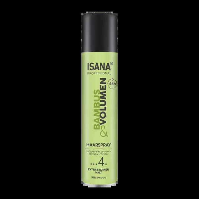 ISANA Lak na vlasy s výtažky z bambusu 250 ml