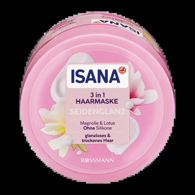 ISANA Maska na vlasy 3v1 pro hedvábný lesk  250 ml