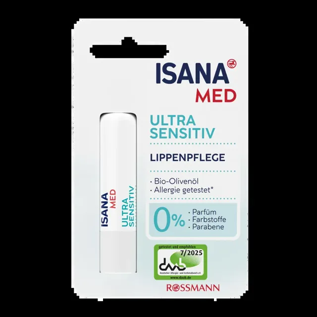 ISANA Med Balzám na citlivé rty Ultra sensitive 4,5 g