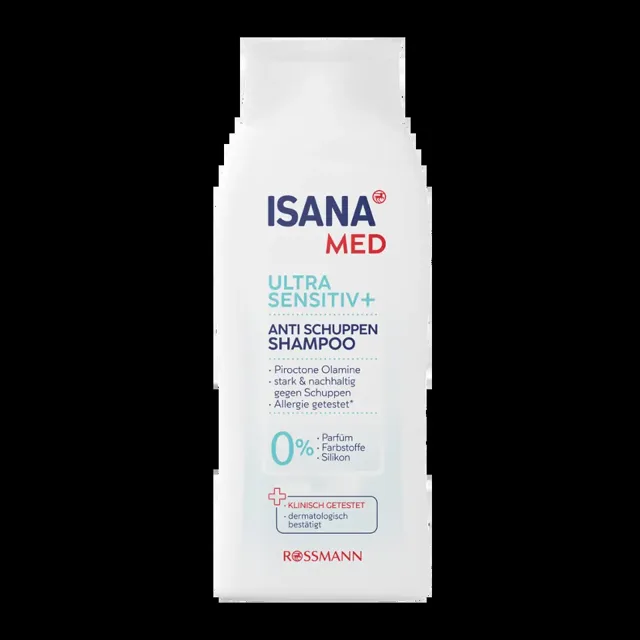 ISANA Med Šampon proti lupům Ultra Sensitive+ 200 ml