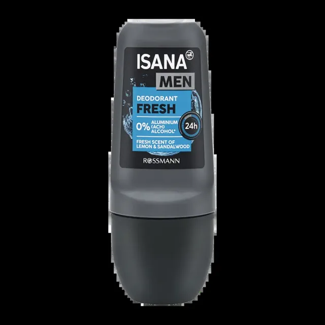 ISANA Men Deodorant roll-on pro muže Fresh 50 ml
