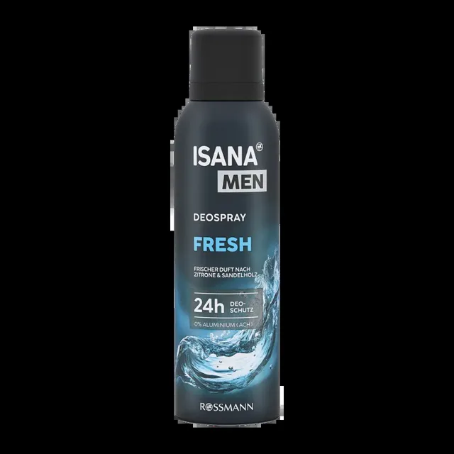 ISANA Men Deodorant sprej Fresh 200 ml