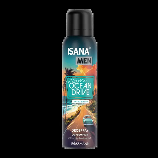 ISANA Men Deodorant sprej Miami Ocean Drive 150 ml