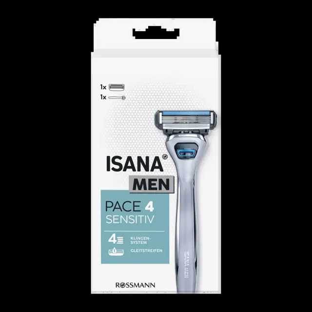 ISANA Men Holicí strojek PACE 4 břity