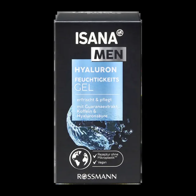 ISANA Men Hydratační gel Hyaluron Power 50 ml