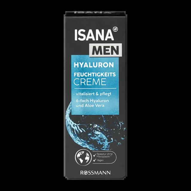 ISANA Men Hydratační krém Hyaluron 75 ml