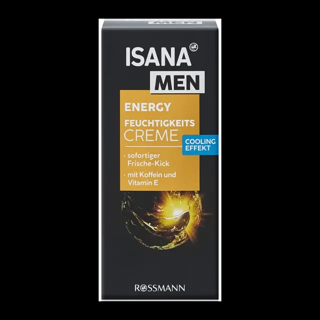 ISANA Men Hydratační pleťový krém Energy 75 ml