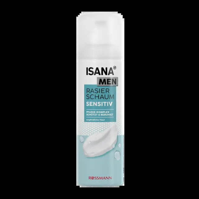 ISANA Men Pěna na holení Sensitive 300 ml