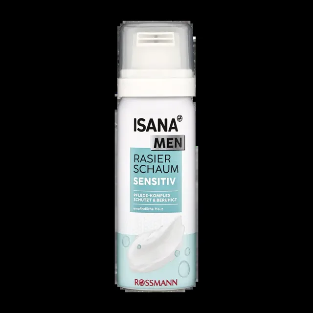 ISANA Men Pěna na holení Sensitive mini 50 ml