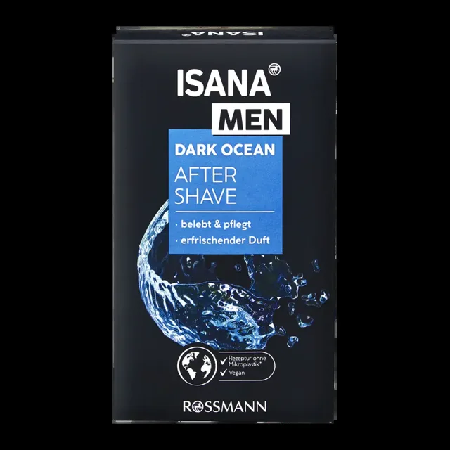 ISANA Men Voda po holení Dark Ocean 100 ml