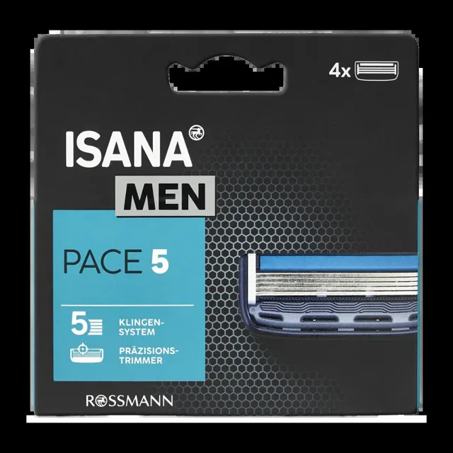 ISANA Men Žiletky Pace 5 4 ks