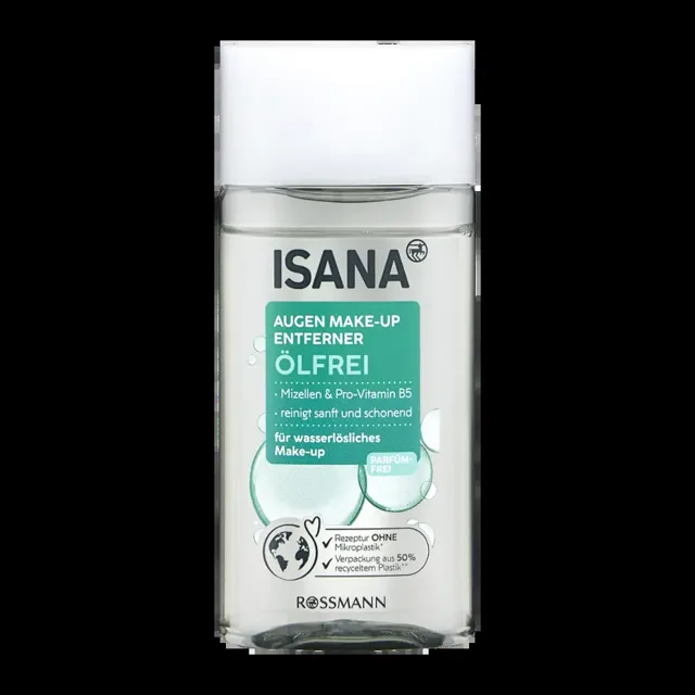 ISANA Micelární odličovač očí bez olejů mini 50 ml 50 ml