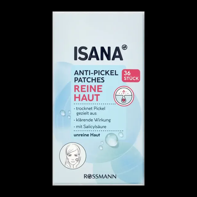 ISANA Náplasti na akné 36 ks