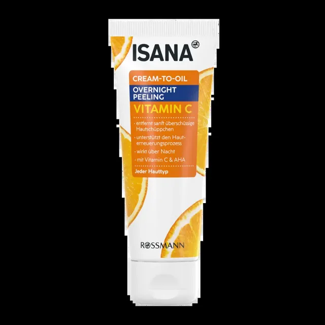 ISANA Noční pleťový peeling Vitamin C 75 ml