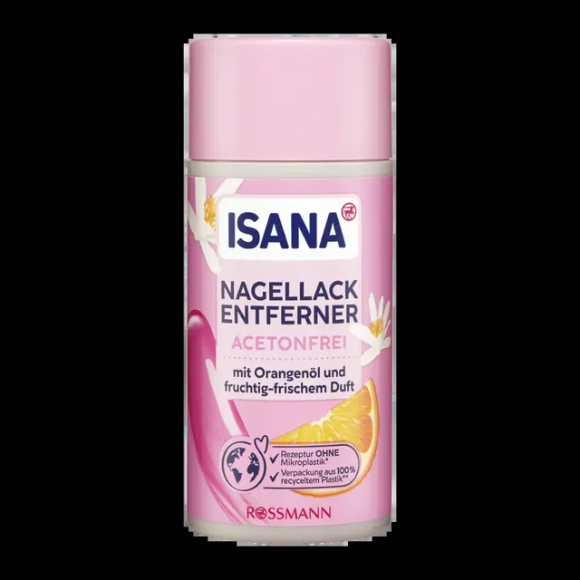 ISANA Odlakovač na nehty bez acetonu 125 ml
