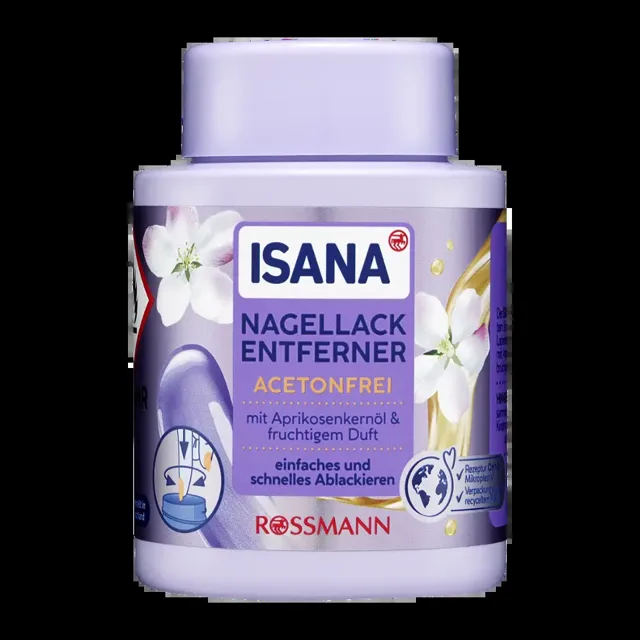 ISANA Odlakovač na nehty s houbičkou 75 ml