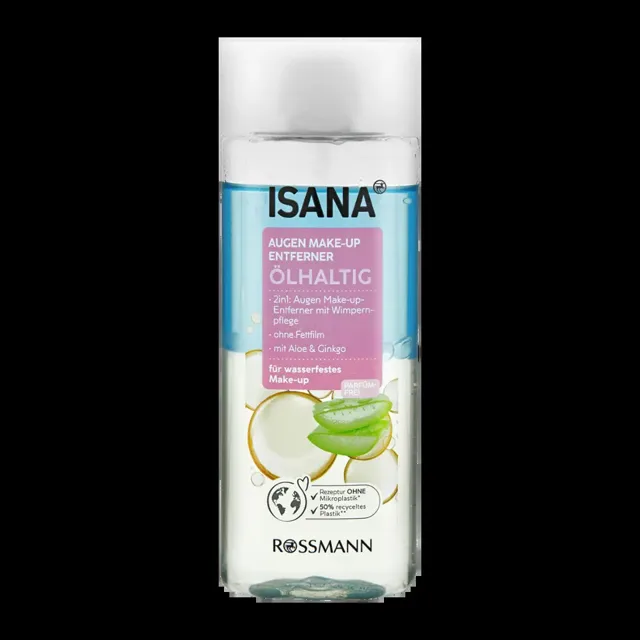 ISANA Odličovač očí s olejem 100 ml 100 ml