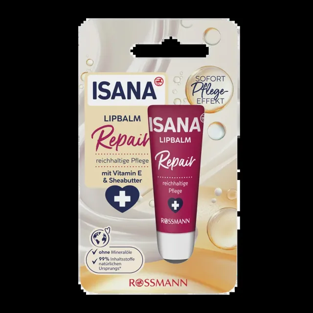 ISANA Pečující balzám na rty 10 ml