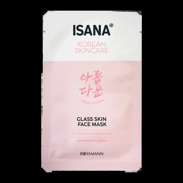 ISANA Pleťová maska Glass Skin Korean Skincare