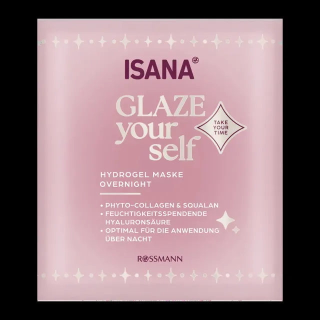 ISANA Pleťová maska Glaze yourself