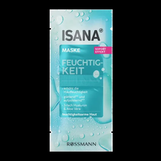 ISANA Pleťová maska Pure Hydrating 16 ml