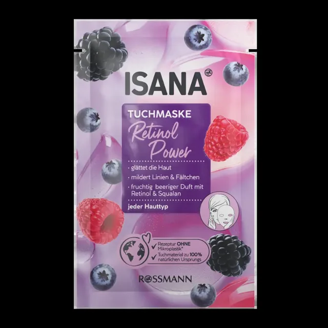 ISANA Pleťová maska Retinol power