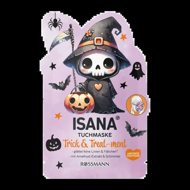 ISANA Pleťová maska Trick&Treat-ment