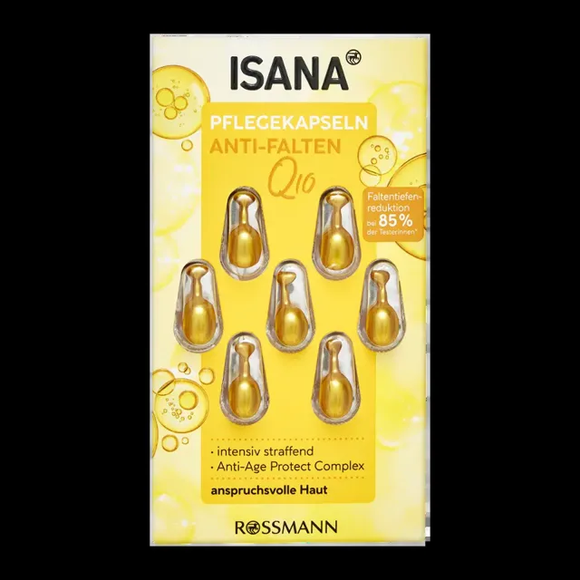 ISANA Pleťové kapsle Q10 proti vráskám 7 ks