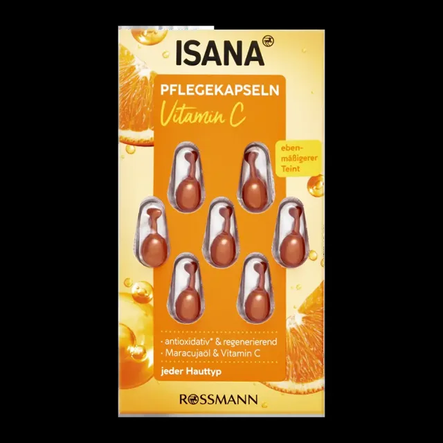 ISANA Pleťové kapsle Vitamin C 7 ks