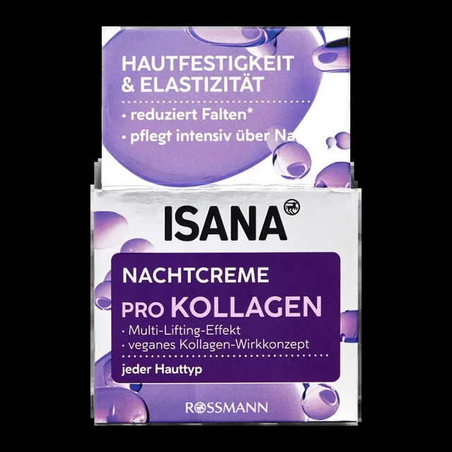 ISANA Pleťový noční krém Pro-Kollagen 50 ml