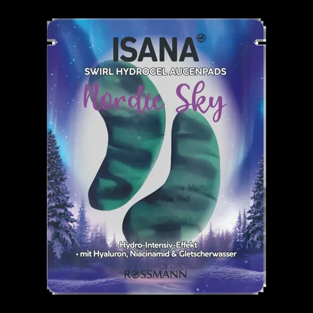 ISANA Polštářky pod oči Nordic Sky