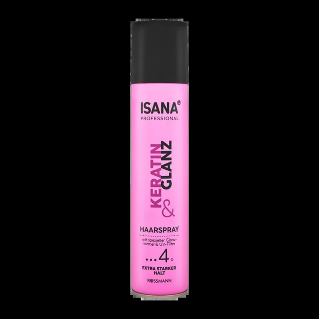 ISANA Professional Lak na vlasy Keratin & Glanz 250 ml