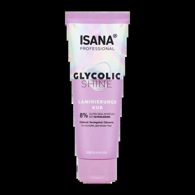 ISANA Professional Maska na vlasy Glycolic Shine 125 ml