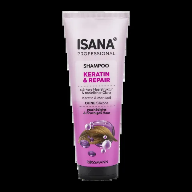 ISANA Professional Šampon Keratin & Repair 250 ml