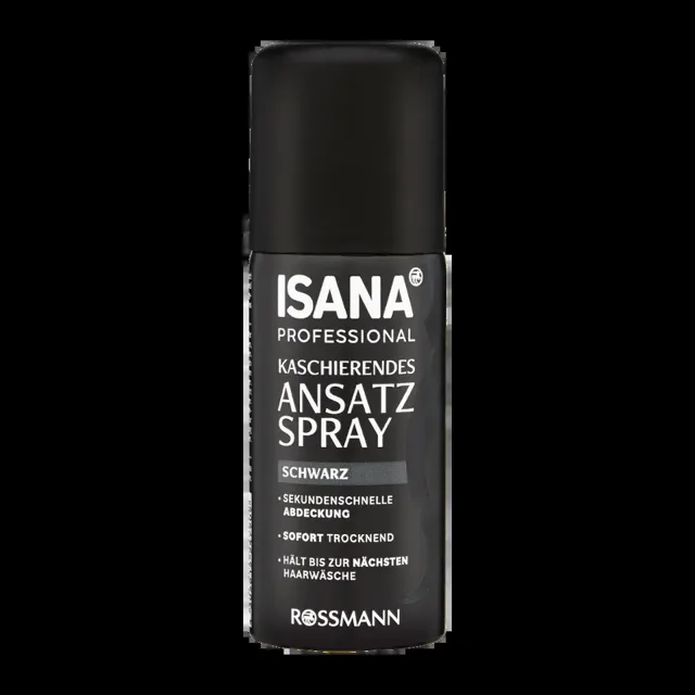 ISANA Professional Sprej na odrosty černý  100 ml