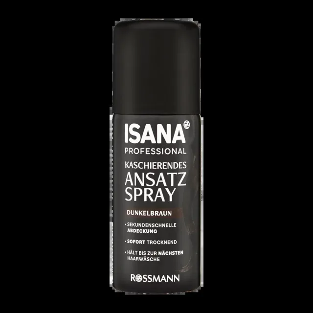 ISANA Professional Sprej na odrosty tmavě hnědý 100 ml