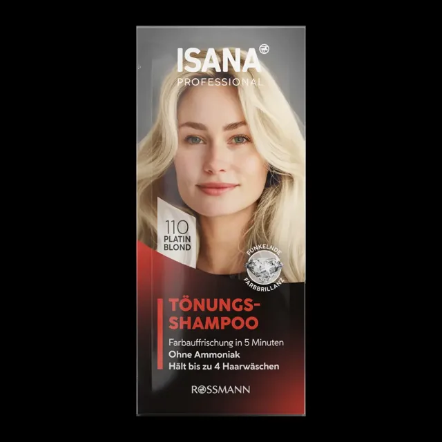 ISANA Professional Tónovací šampon Color 2 Go 110 platinová blond 14 ml