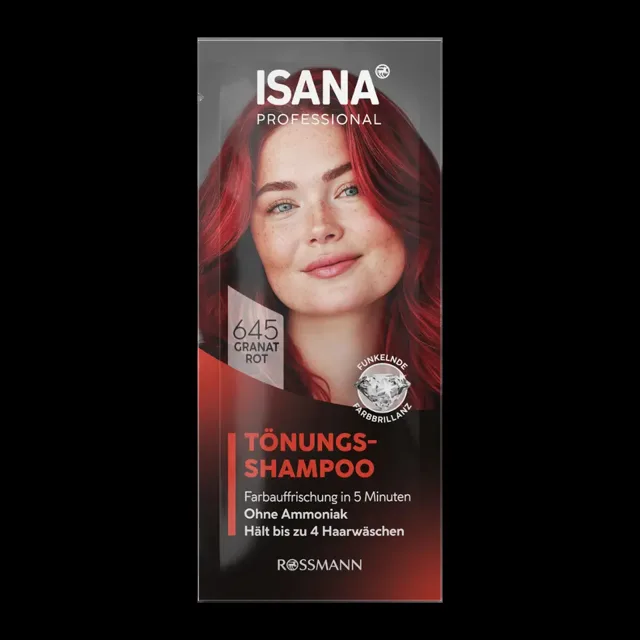ISANA Professional Tónovací šampon Color 2 Go 645 granátově červená 14 ml