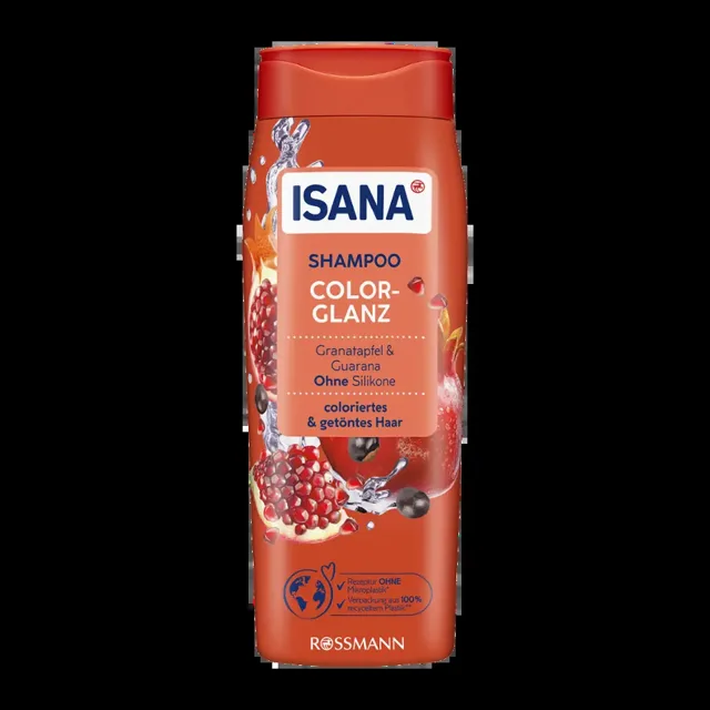 ISANA Šampon Colorglanz pro barvené vlasy 300 ml