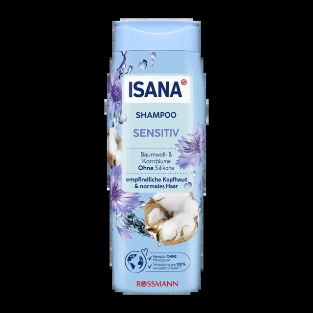 ISANA Šampon Sensitive Cotton Flower 300 ml