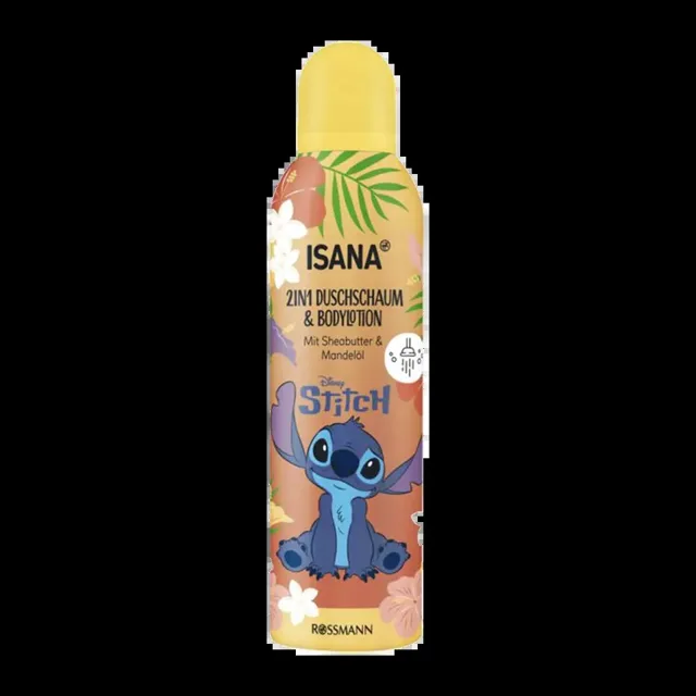 ISANA Sprchová pěna 2v1 Stitch 200 ml