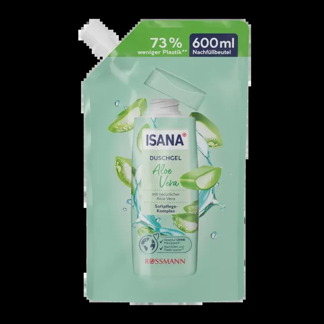 ISANA Sprchový gel Aloe Vera 600 ml 600 ml