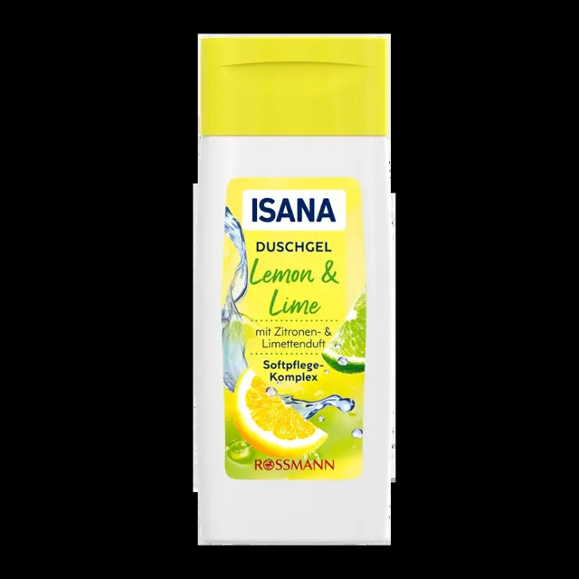 ISANA Sprchový gel Citron a limetka 50 ml