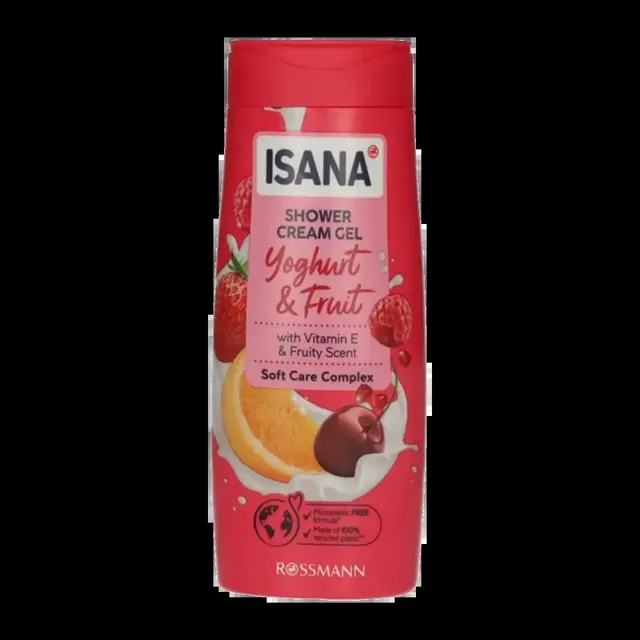 ISANA Sprchový gel Jogurt a ovoce 300 ml