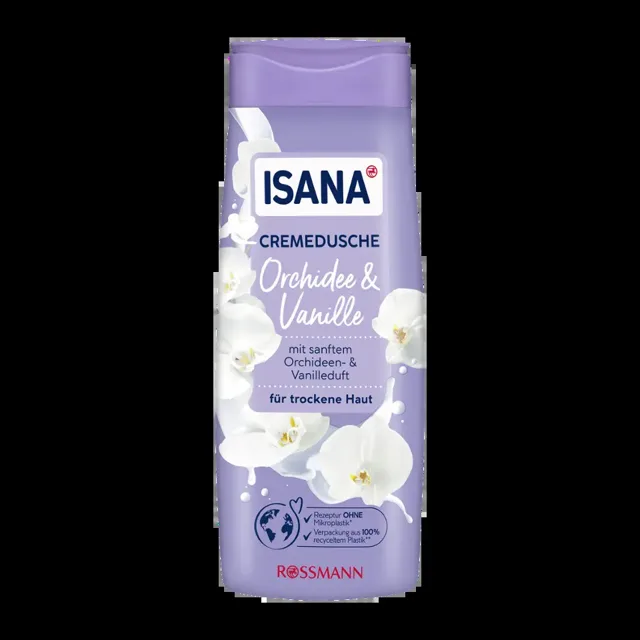 ISANA Sprchový gel Orchidej a vanilka 300 ml