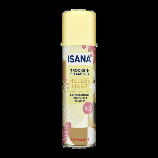 ISANA Suchý šampon Blond a světlé vlasy  200 ml