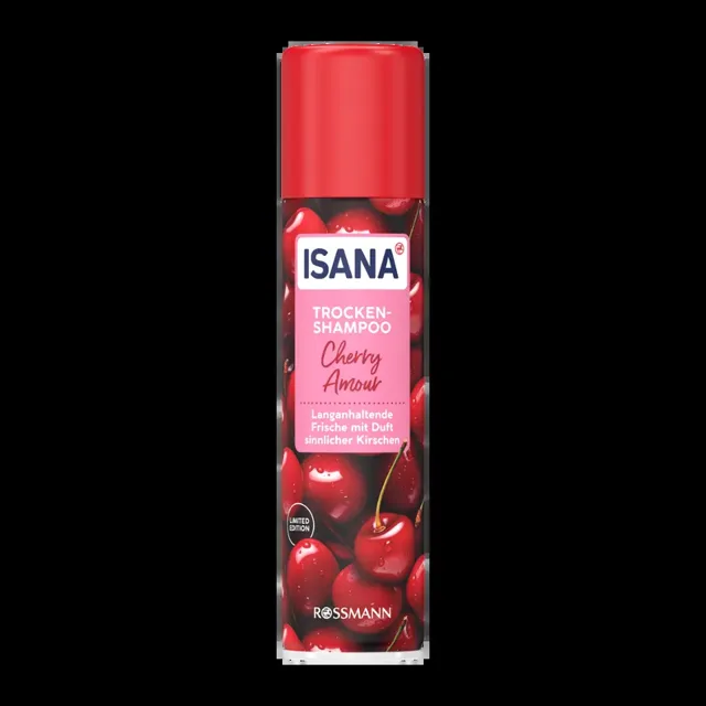 ISANA Suchý šampon Cherry Amour 200 ml