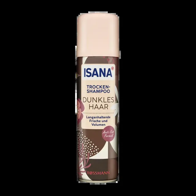 ISANA Suchý šampon Hnědé vlasy  200 ml