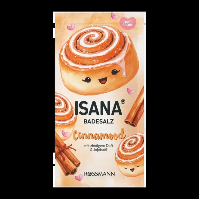 ISANA Sůl do koupele Cinnamood 80 g