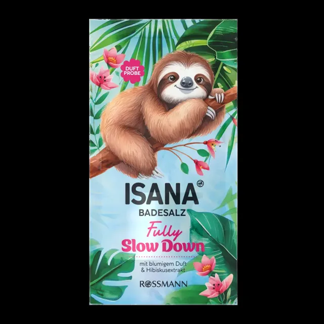 ISANA Sůl do koupele Fully Slow Down